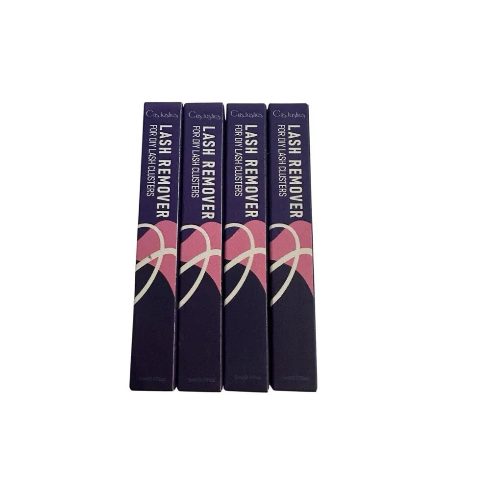 Lot of 4 Cris Lashes Eyelash Glue Remover for DIY Lash Clusters New in Boxes